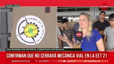 Confirman que no cerrar&aacute; mec&aacute;nica vial en la EET 21